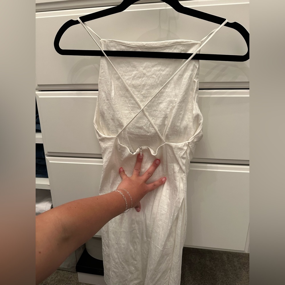 White dress